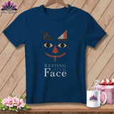 MyDesigns Physical Item S / Navy Zip It - Resting Stitch Face ~ Premium Tee