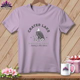 MyDesigns Physical Item S / Orchid Crater Lake National Park, Stitchin In Beauty ~ Premium Tee