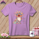MyDesigns Physical Item S / Orchid Quilt Hair Don’t Care ~ Chaos Finch ~ Premium Tee