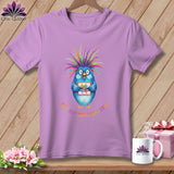 MyDesigns Physical Item S / Orchid Quilt Hair Don’t Care ~ Ruckus Jay ~ Premium Tee