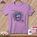 MyDesigns Physical Item S / Orchid Quilt Hair Don’t Care ~ Velma Nightwing ~ Premium Tee