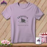 MyDesigns Physical Item S / Orchid Sequoia National Park ~ Bear, Stitchin In Beauty ~ Premium Tee