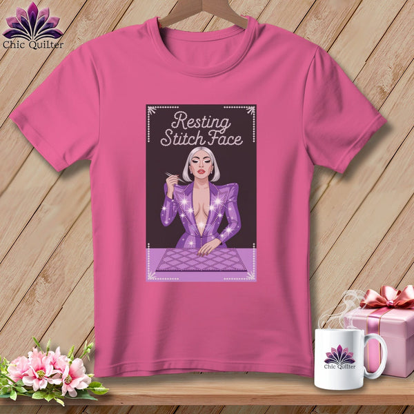 MyDesigns Physical Item S / Peony Lacy Gagga - Resting Stitch Face ~ Premium Tee