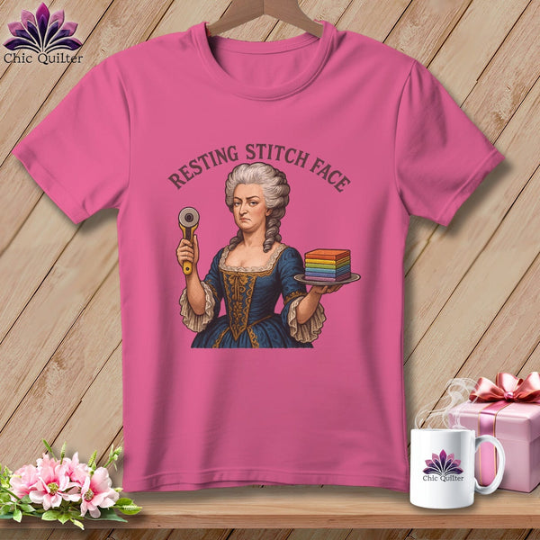 MyDesigns Physical Item S / Peony Marie FabCakes-Nette - Resting Stitch Face ~ Premium Tee