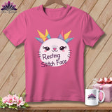 MyDesigns Physical Item S / Peony Quirky Impact - Resting Stitch Face ~ Premium Tee