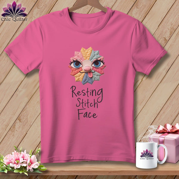 MyDesigns Physical Item S / Peony Tongue - Resting Stitch Face ~ Premium Tee