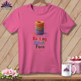 MyDesigns Physical Item S / Peony Twisted - Resting Stitch Face ~ Premium Tee