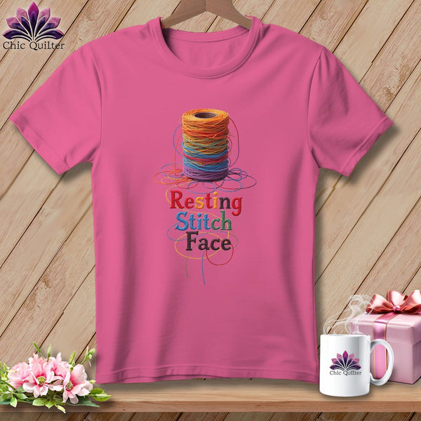 MyDesigns Physical Item S / Peony Twisted - Resting Stitch Face ~ Premium Tee