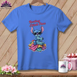 MyDesigns Physical Item S / Periwinkle Snither Stitcher - Resting Stitch Face ~ Premium Tee