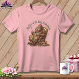 MyDesigns Physical Item S / Pink Big Foot Stitcher ~ Relaxed Fit Tee