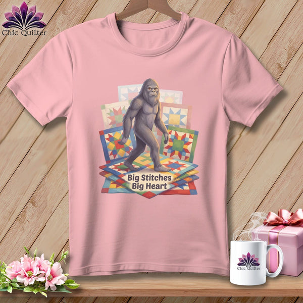 MyDesigns Physical Item S / Pink Big's Quilted Forest ~ Relaxed Fit Tee