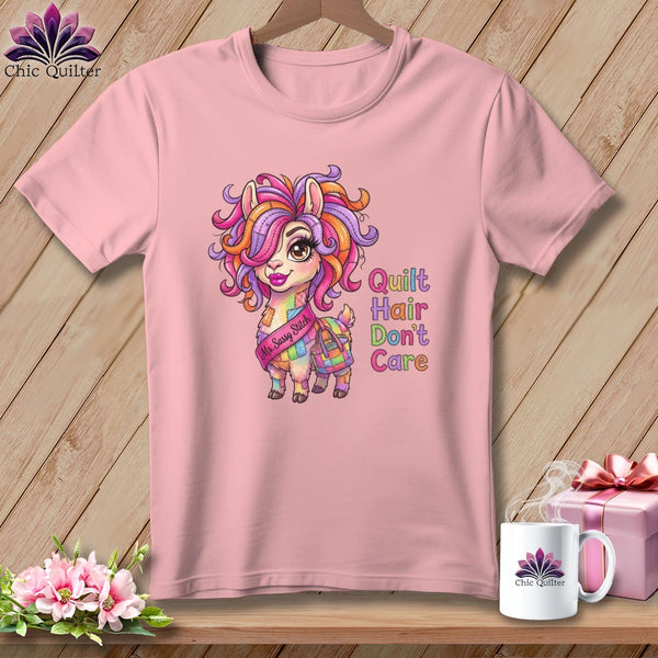MyDesigns Physical Item S / Pink Big Stitches Big Heart ~ Relaxed Fit Tee