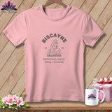 MyDesigns Physical Item S / Pink Biscayne National Park, Stitchin In Beauty ~ Relaxed Fit Tee
