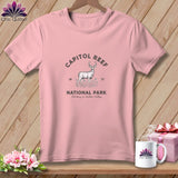 MyDesigns Physical Item S / Pink Capitol Reef National Park, Stitchin In Beauty ~ Relaxed Fit Tee