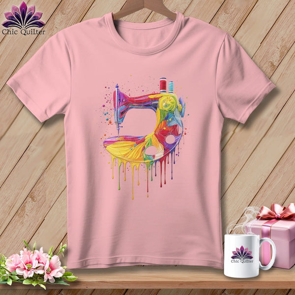 MyDesigns Physical Item S / Pink Dripping with Color ~ Relaxed Fit Tee