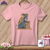 MyDesigns Physical Item S / Pink Elephant Emperor Stitcher ~ Relaxed Fit Tee