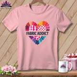 MyDesigns Physical Item S / Pink Fabric Adict ~ Relaxed Fit Tee
