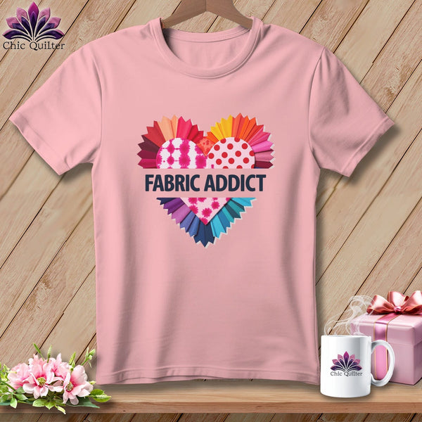 MyDesigns Physical Item S / Pink Fabric Adict ~ Relaxed Fit Tee