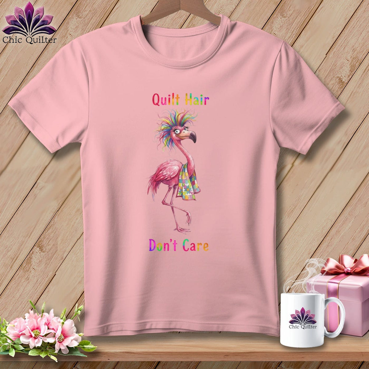 MyDesigns Physical Item S / Pink Flossie Flaminglam ~ Relaxed Fit Tee