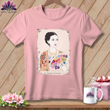 MyDesigns Physical Item S / Pink Georgia O-Sew - Resting Stitch Face ~ Relaxed Fit Tee