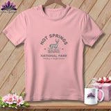 MyDesigns Physical Item S / Pink Hot Springs National Park, Stitchin In Beauty ~ Relaxed Fit Tee
