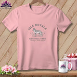 MyDesigns Physical Item S / Pink Isle Royale National Park, Stitchin In Beauty ~ Relaxed Fit Tee