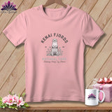 MyDesigns Physical Item S / Pink Kenai Fjords National Park, Stitchin In Beauty ~ Relaxed Fit Tee
