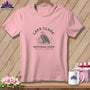MyDesigns Physical Item S / Pink Lake Clark National Park, Stitchin In Beauty ~ Relaxed Fit Tee