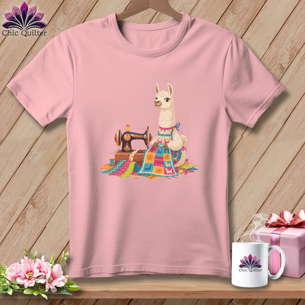 MyDesigns Physical Item S / Pink LaMama is Stitching - Back Off! ~ Relaxed Fit Tee