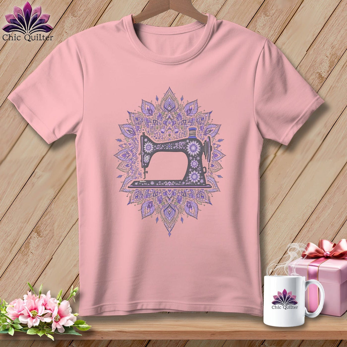 MyDesigns Physical Item S / Pink Mandala Maker ~ Relaxed Fit Tee