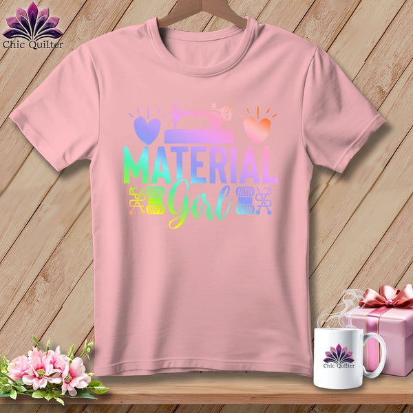 MyDesigns Physical Item S / Pink Material Girl ~ Relaxed Fit Tee