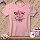 MyDesigns Physical Item S / Pink Quiting Power ~ Relaxed Fit Tee