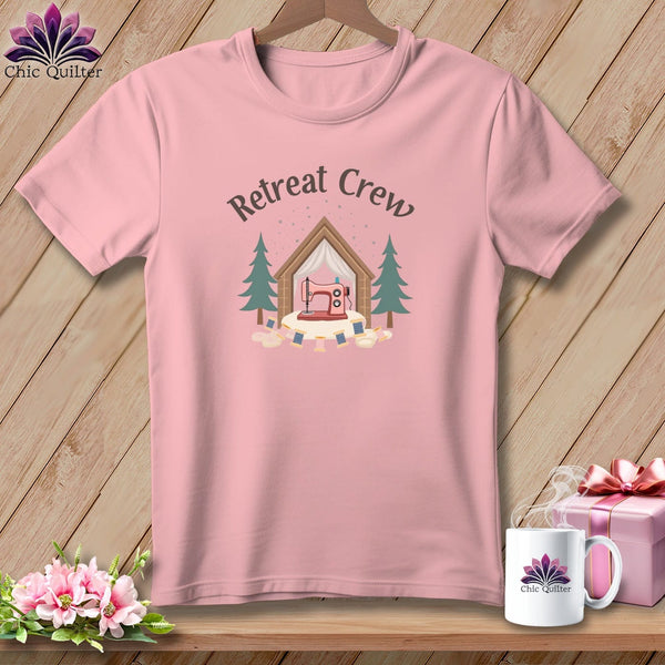 MyDesigns Physical Item S / Pink Retreat Crew Cabin ~ Relaxed Fit Tee