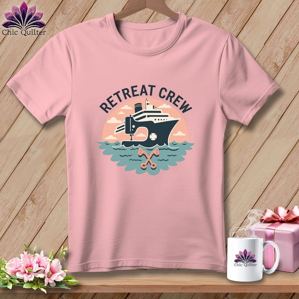 MyDesigns Physical Item S / Pink Retreat Crew ~ Relaxed Fit Tee