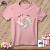 MyDesigns Physical Item S / Pink Sewcial Circle ~ Relaxed Fit Tee