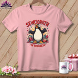 MyDesigns Physical Item S / Pink Sewciopath ~ Relaxed Fit Tee