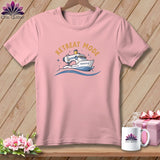MyDesigns Physical Item S / Pink Sewing Ship Retreat Mode ~ Relaxed Fit Tee