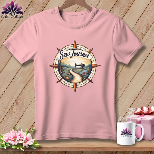 MyDesigns Physical Item S / Pink SewJourner ~ Relaxed Fit Tee
