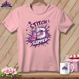 MyDesigns Physical Item S / Pink Stitch Slapped ~ Relaxed Fit Tee