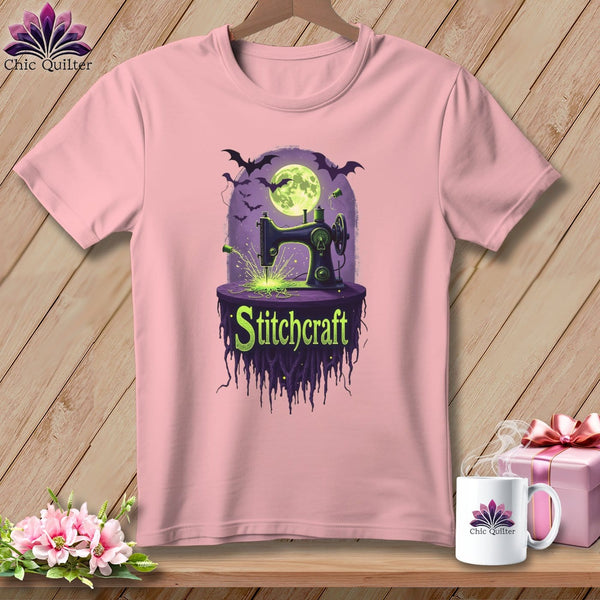 MyDesigns Physical Item S / Pink Stitchcraft ~ Relaxed Fit Tee