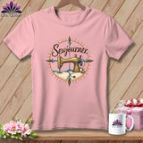 MyDesigns Physical Item S / Pink Stitchers Journey ~ Relaxed Fit Tee