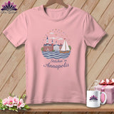 MyDesigns Physical Item S / Pink Stitchin' in Annapolis ~ Relaxed Fit Tee