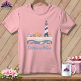MyDesigns Physical Item S / Pink Stitchin' in Biloxi ~ Relaxed Fit Tee