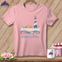 MyDesigns Physical Item S / Pink Stitchin' in Biloxi ~ Relaxed Fit Tee