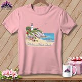 MyDesigns Physical Item S / Pink Stitchin' in Block Island ~ Relaxed Fit Tee