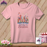 MyDesigns Physical Item S / Pink Stitchin' in Boston ~ Relaxed Fit Tee