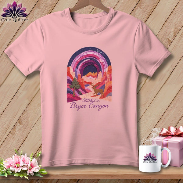 MyDesigns Physical Item S / Pink Stitchin' in Bryce Canyon ~ Relaxed Fit Tee