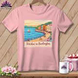 MyDesigns Physical Item S / Pink Stitchin' in Burlington ~ Relaxed Fit Tee