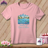 MyDesigns Physical Item S / Pink Stitchin' in Coeur d'Alene ~ Relaxed Fit Tee