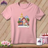 MyDesigns Physical Item S / Pink Stitchin' in Concord ~ Relaxed Fit Tee